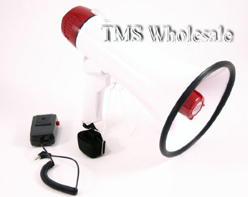 Childrens Toyshop  Sporting Goods : NEW 25 Watt LOUD Megaphone / Bullhorn W Siren & Music
