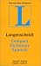 Book Langenscheidt Compact Spanish Dictionary (Langenscheidt Compact Dictionaries)