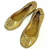 (�g���[�o�[�`)Tory Burch ���S�t�� �E�H�b�V�����^���b�N �o���G�V���[�Y [REVA POWDER SPLIT SUEDE] 22108033 BRONZE/230 �u�����Y 6.5 ���s�A���i