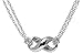 Sterling Silver Infinity Necklace