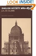English Society, 1660-1832: Religion, Ideology and Politics during the Ancien R�gime