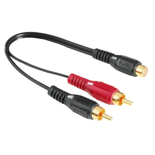 Hama 44115 Audio-Adapter 2 Cinch-Stecker - Cinch-Kupplung Preisvergleich