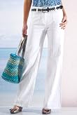 Per Una Roma Pure Cotton Wide Leg Trousers with Belt [T62-8127H-S]
