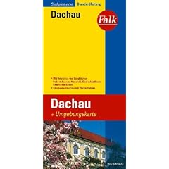 Falk Stadtplan Extra Standardfaltung Dachau