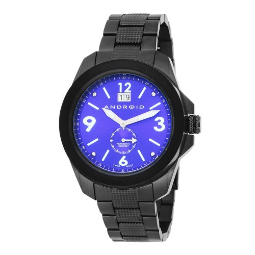 Android Men's AD410BBU Volcano Swiss Big Date Blue Dial Watch