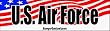 U.S. Air Frorce - patriotic bumper stickers (Medium 10x2.8 in.)