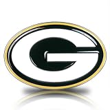NFL Green Bay Packers 3D Logo Trailer Tow Hitch Cover, Official Licensed