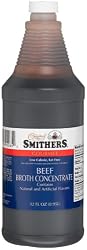 Smithers Beef Broth Concentrate, 32-Ounce Bottle (Pack of 2)