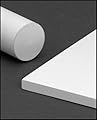 Machinable Bisque Alumina Ceramic Rod, 1