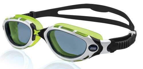 Zoggs 315827-931 Predator Flex Reactor L/XL (White-Green/Smoke)