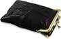 Classic Leather Cigarette Purse with Lighter Holder (Black) (For Kings And 100's)