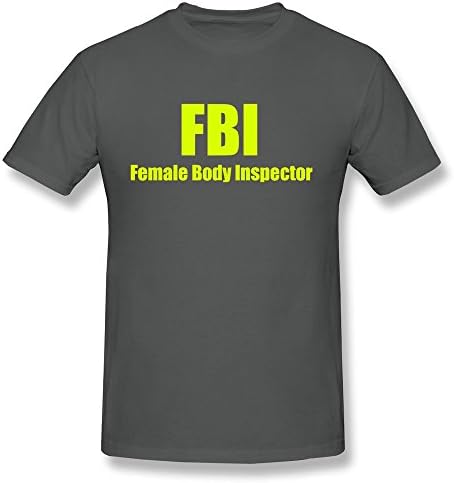 JPMEN Men's Female Body Inspector Short Sleeve T-shirt