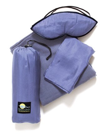 Silk Eye Mask, Blanket & Pillow Case On Sale