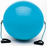 Bally Pilates Ball with Resistance Tubing and Video