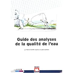 Guide des analyses de la qualit� de l'eau