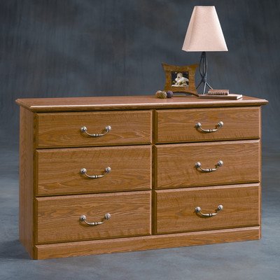 Orchard Hills Six Drawer Dresser Carolina Oak Finish On Sale