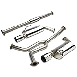 Image : Dynasty CBENM04V6D Performance Staineless Steel Catback Exhaust System For Nissan Maxima V6