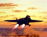 US Navy F-14D Tomcat M F Winter Aircraft Jet Airplane Aviation Art Print Poster (16x20)