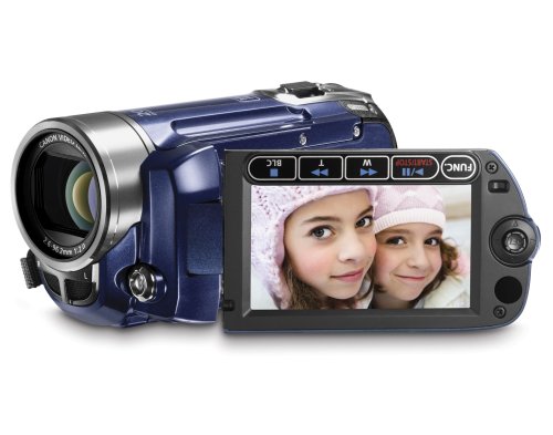 Canon FS100 Flash Memory Camcorder with 48x Optical Zoom (Blue)