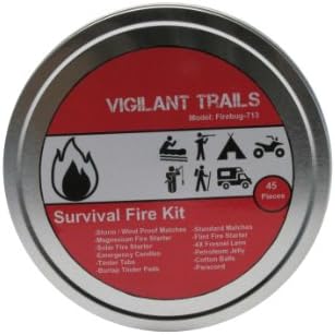 Vigilant Trails Survival Fire Kit