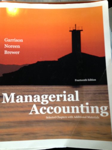 Magaerial Accounting (Managerial Accountng)
