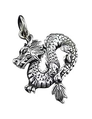 925 Silver Dragon Pendant