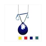 Buoy Ball w/ Trapeze Bar in Yellow Trapeze Bar Color: Blue
