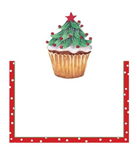 Christmas Place Cards Christmas Party Christmas Dinner Christmas Table Decorations Cupcake Pk 8