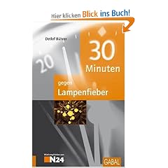30 Minuten gegen Lampenfieber