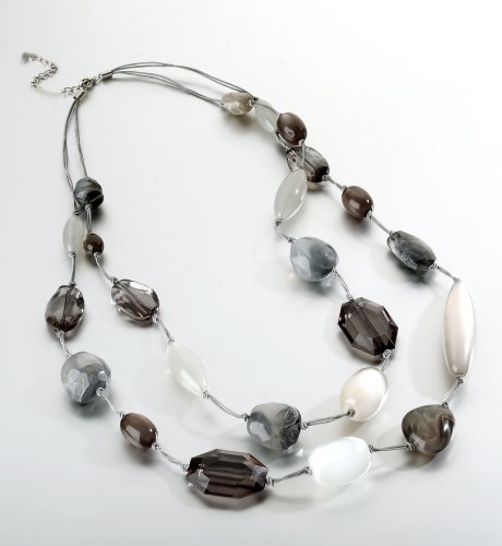 Chunky Double Beaded Necklace