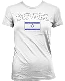 Israel Flag International Soccer Juniors T-shirt, Israeli National Pride Juniors T-shirt