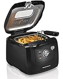 Hamilton Beach 35021 Deep Fryer with Cool Touch, Black