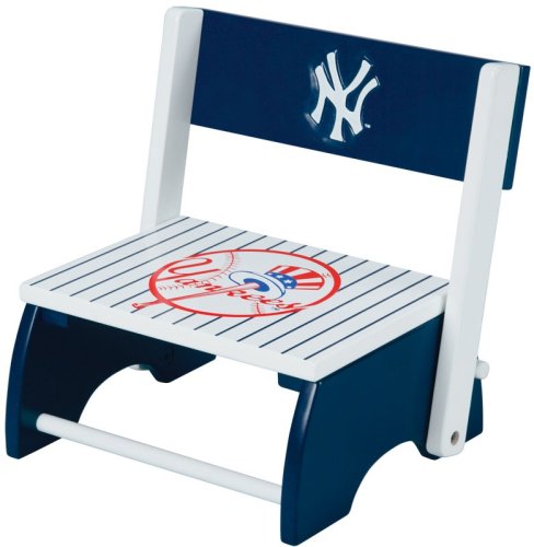 Kitchen: Guidecraft G11613 New York Yankees Flip Up Step Up Stool
