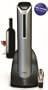 Ozeri Pro Electric Wine Bottle Opener with Wine Pourer, Stopper, Foil Cutter and Elegant Recharging Stand