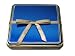Gift Card Holder - Gift Card Box with Ribbon, Christmas Blue