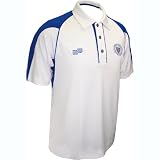 USSF Color Block White/Royal Blue MM Golf Shirt