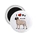 I Love My Mastiff Refrigerator Magnet