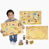 Dozen Design Your Own! Giant Treasure Map Sticker Scenes