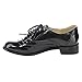 Marilyn Moda HPB001 Women Wingtip Perforated Dress Oxfords(Half Size Small)