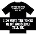 I Do What the Voices in my Wife's Head Tell Me T-shirt Funny-black-xl I Do What the Voices in my Wife's Head Tell Me T-shirt Funny-black-xl
