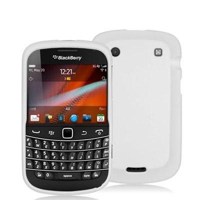 Electromaster(TM) Brand - White Rubberized Snap-On Hard Skin Case Cover for Blackberry Bold Touch 9900 / 9930 Electromaster(TM) Brand - White Rubberized Snap-On Hard Skin Case Cover for Blackberry Bold Touch 9900 / 9930