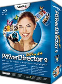 CyberLink PowerDirector 9 Ultra64 + MediaEspresso 6.5 Gutschein