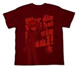 ヱヴァンゲリヲン新劇場版 新劇場版アスカTシャツ バーガンディ サイズ:L