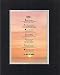 Touching and Heartfelt Poem for Motivations - Today Poem on 11 x 14 inches Double Beveled Matting