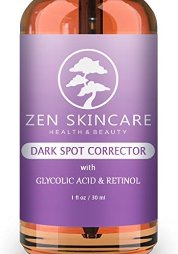 Dark Spot Corrector For Face - Best Serum for Melasma, Acne, Age Spots, Dark Spots, and Sun Spots- Contains Hyaluronic Acid, Aloe Vera, Jojoba Oil, Retinol, Glycolic Acid &amp; Green Tea