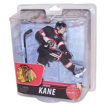 McFarlane Toys NHL Sports Picks Series 29 Action Figure Patrick Kane (Chicago Blackhawks) Retro Black Jersey Bronze Collector Level Chase