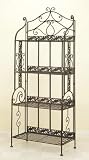 70 High 4-TIER BAKER RACK with Swirl-Designed
