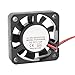 uxcell 40mmx10mm 0.12A 2 Terminal 5V DC Brushless Sleeve Bearing Cooling Fan