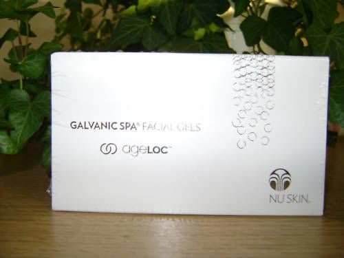 Nu Skin Galvanic Spa Facial Gels with Ageloc - 1 Box Treatment Beauty Product by Skin Product