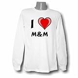 I Love m&m Long Sleeve T-shirt